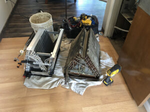 old vs new condenser units